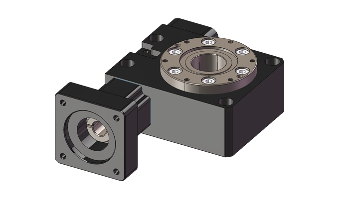 BPHDR050直角中空旋转平台